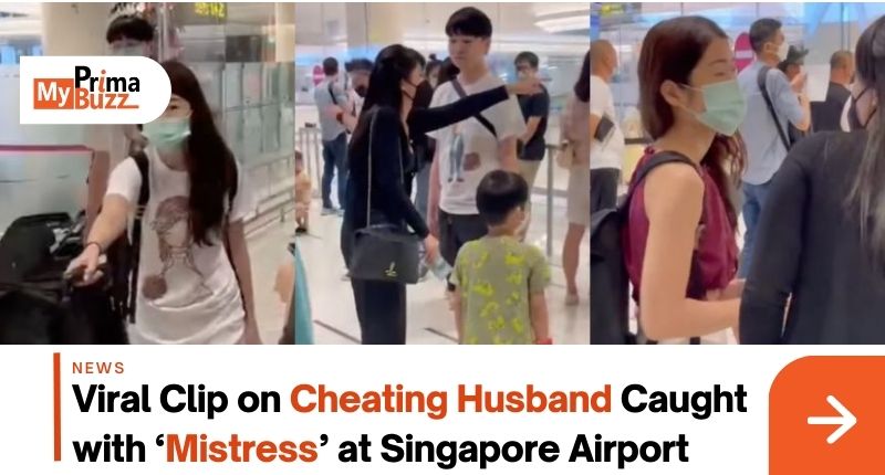 Cheating Husband With ‘mistress Caught At Singapore Airport