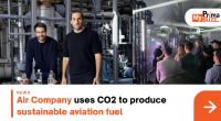 Air Company Uses Co2 To Produce Sustainable Aviation Fuel