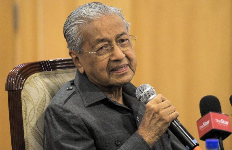 Mahathir Comment That The Unity Govt Shut Down Critics