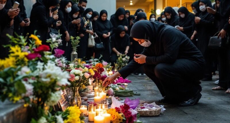 People Mourning Yahya Sinwar In Malaysia.