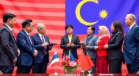 Malaysian Diplomats Engage With International Counterparts In Discussion.